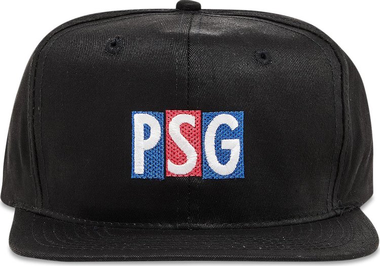 Vintage Paris Saint Germain Stadium Cap Black