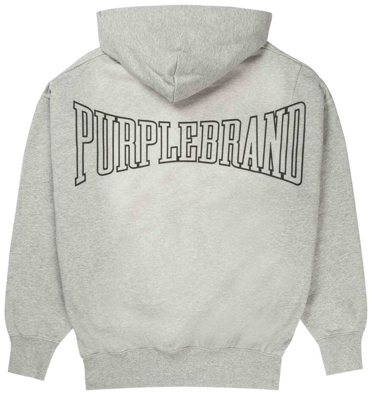 PURPLE BRAND Pullover Hoodie Heather