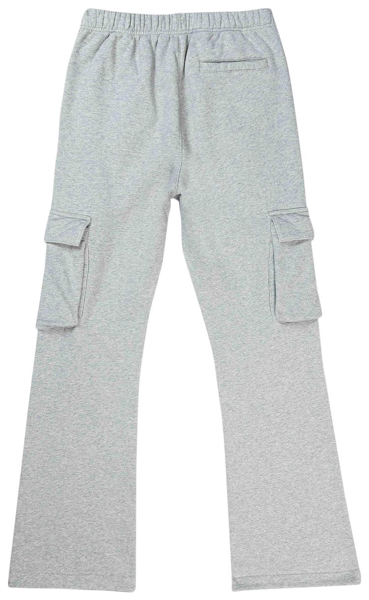 PURPLE BRAND Flared Cargo Sweatpants Heather