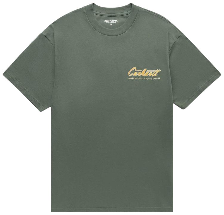 Carhartt WIP Green Grass T Shirt Park
