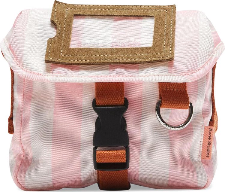 Acne Studios Mini Messenger Bag 'Light Pink/Off White'