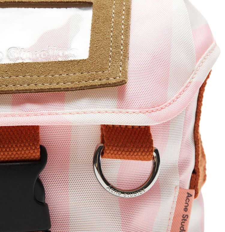 Acne Studios Mini Messenger Bag Light PinkOff White