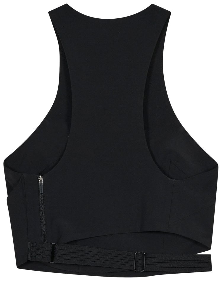 Hyein Seo Cinched Halter Top Black