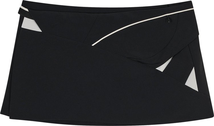 Hyein Seo Cinched Wrap Skirt 'Black'