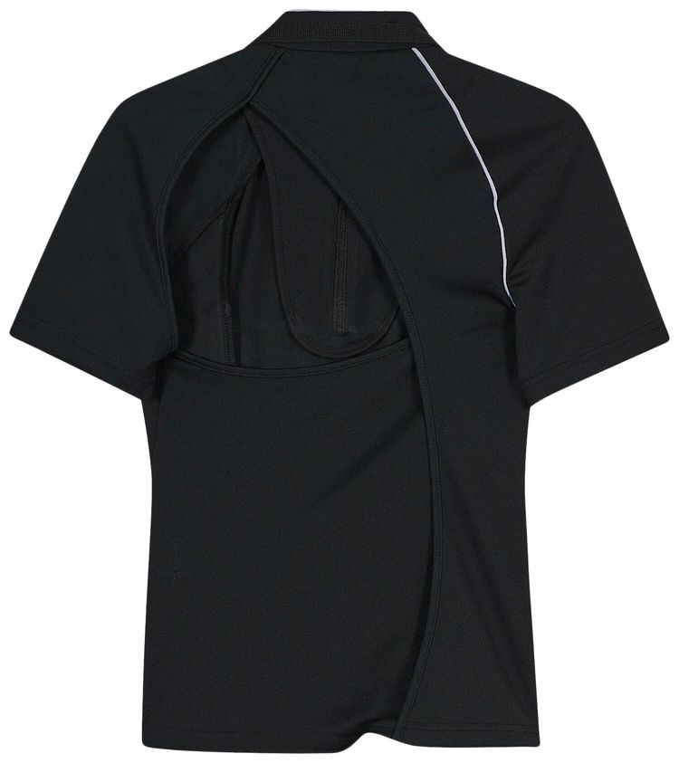 Hyein Seo Twisted Track Top Black
