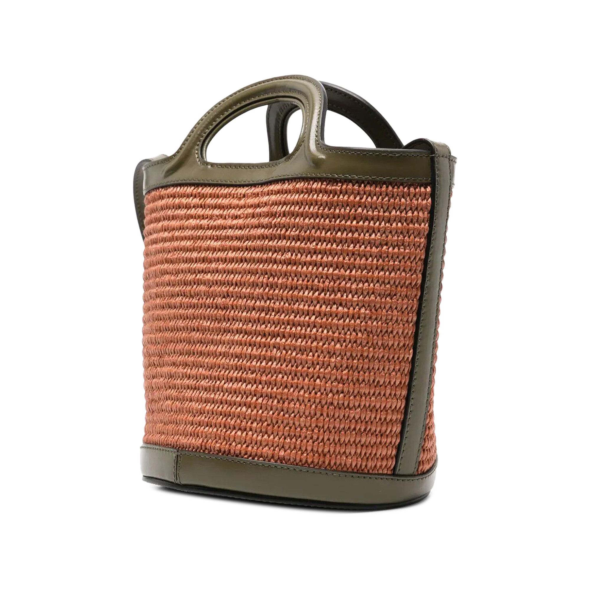 MARNI バッグ SCMP0056Q1 P3860 TROPICALIA MINI BUCKET Buy Marni Tropicalia Mini Bucket Bag 'Brick/Olive