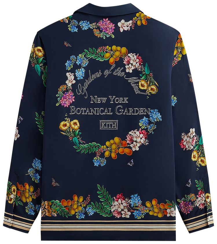 Buy Kith x New York Botanical Garden Floral Border Long Sleeve 