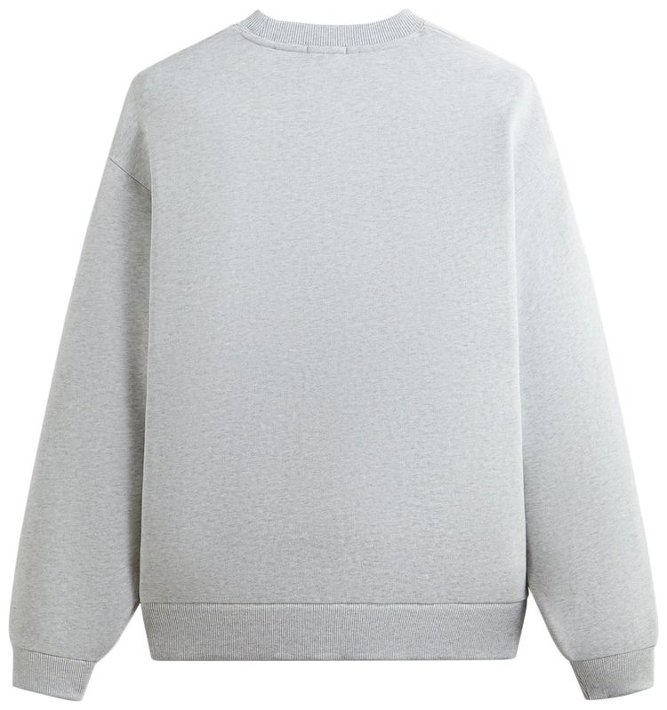 Kith x New York Botanical Garden Logo Nelson Crewneck Light Heather Grey