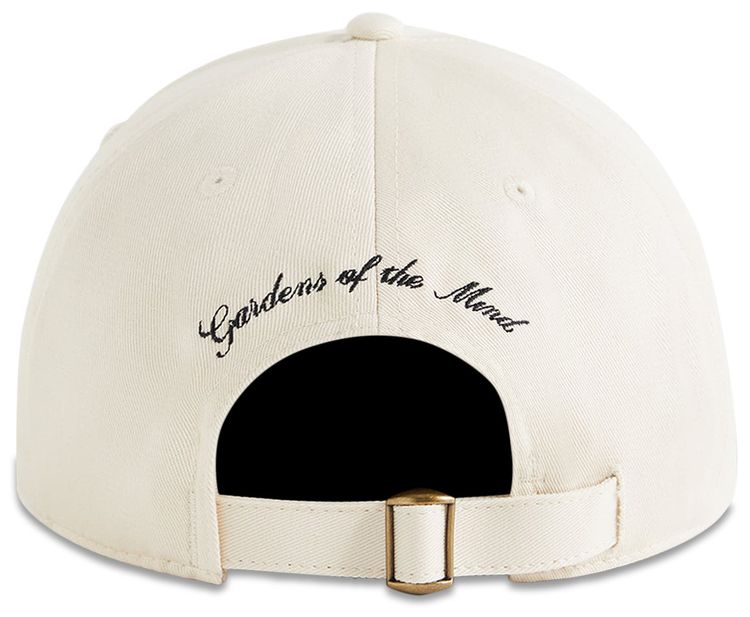 Kith x New York Botanical Garden Twill Aaron Cap With Suede Brim Sandrift