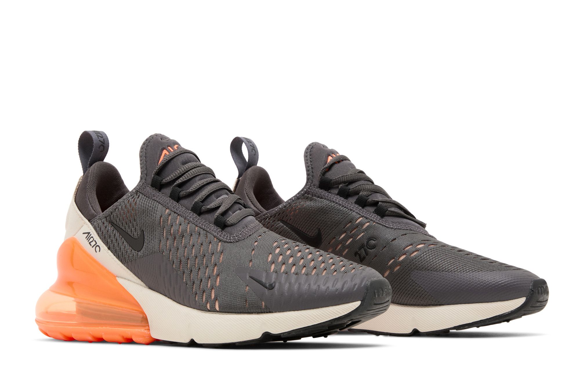 Buy Air Max 270 Thunder Grey Total Orange AH8050 024 GOAT UK