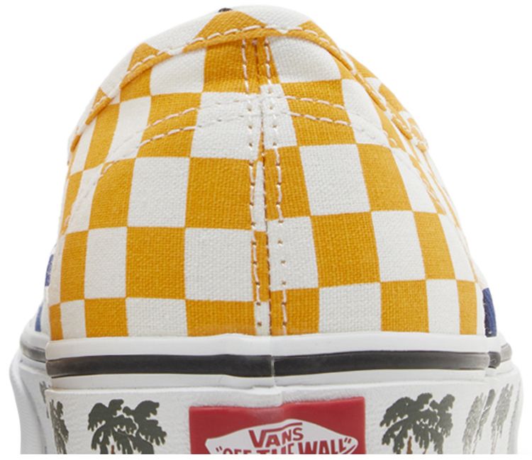 Vans Authentic Sidewall Palm Tree Checkerboard