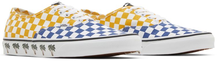 Vans Authentic Sidewall Palm Tree Checkerboard
