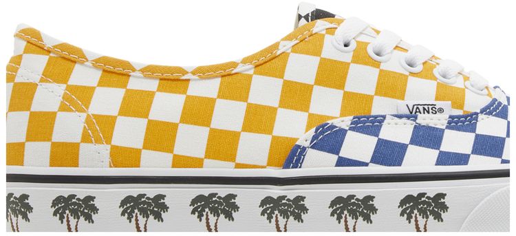 Vans Authentic Sidewall Palm Tree Checkerboard