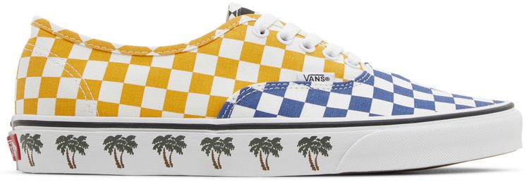 Vans Authentic Sidewall Palm Tree Checkerboard