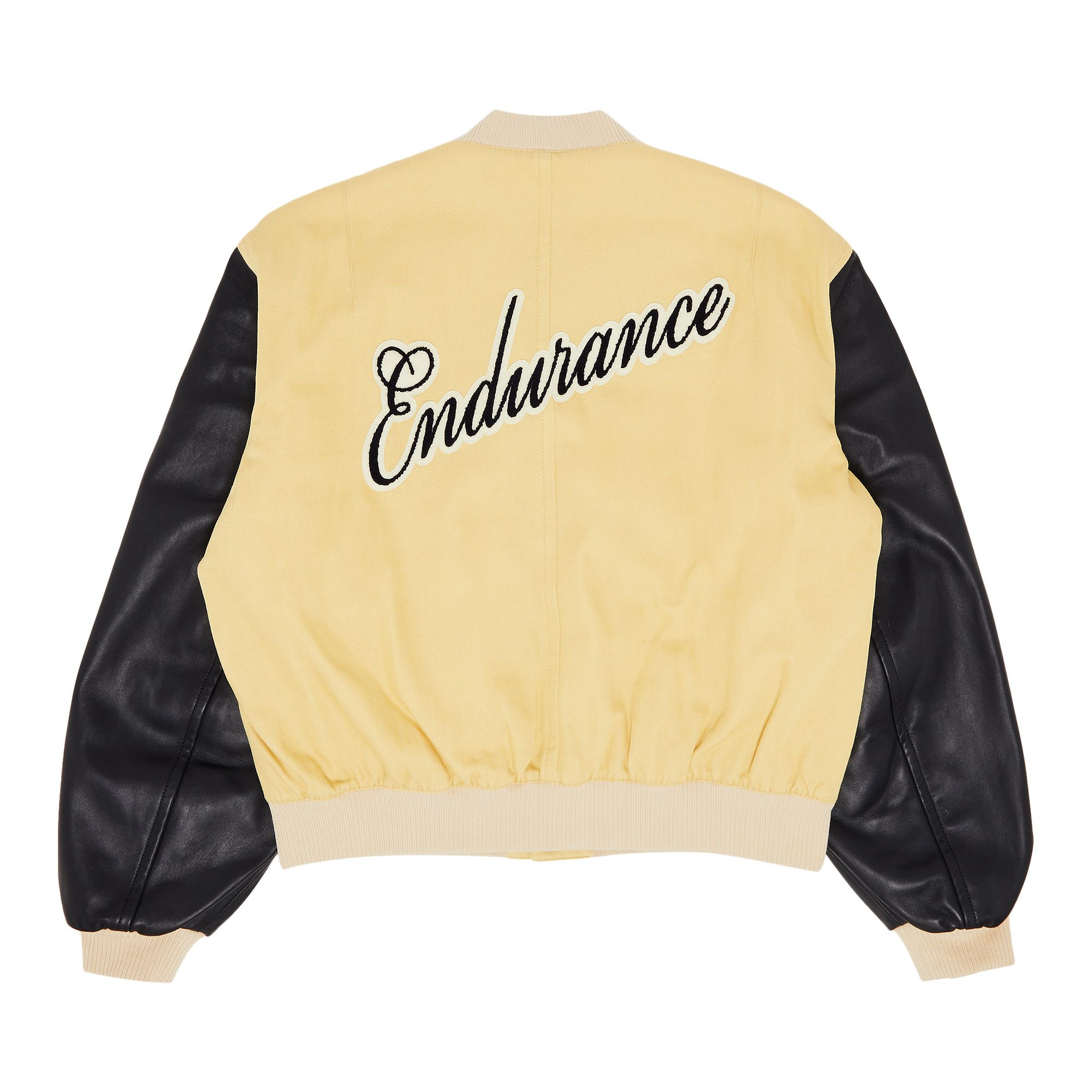 Buy Wales Bonner Sky Varsity Jacket 'Parsnip/Navy