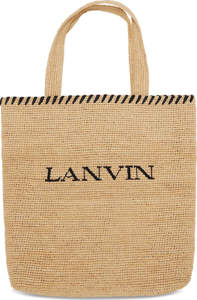 Lanvin Tote Bag 'Natural/Black'