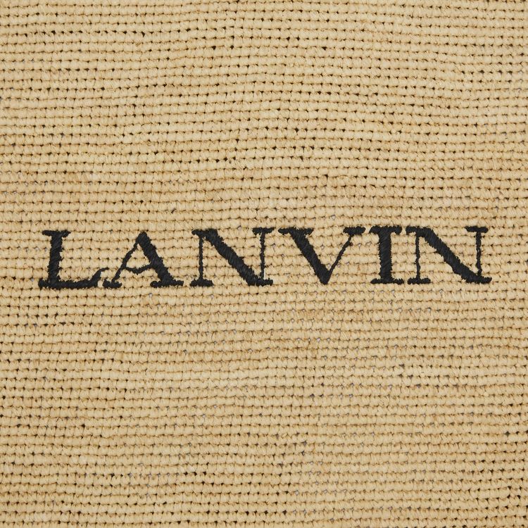 Lanvin Tote Bag NaturalBlack