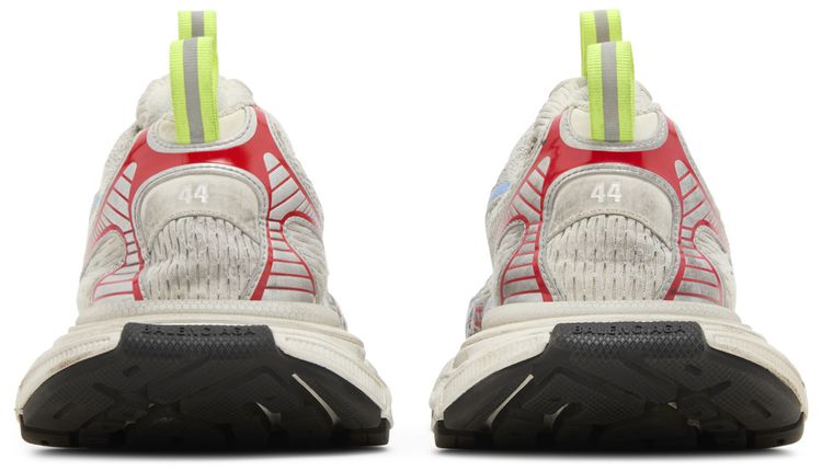 Balenciaga 3XL Sneaker Worn Out   White Blue Red