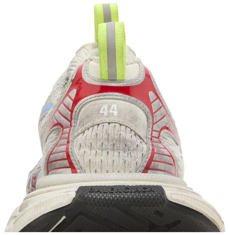 Balenciaga 3XL Sneaker Worn Out   White Blue Red