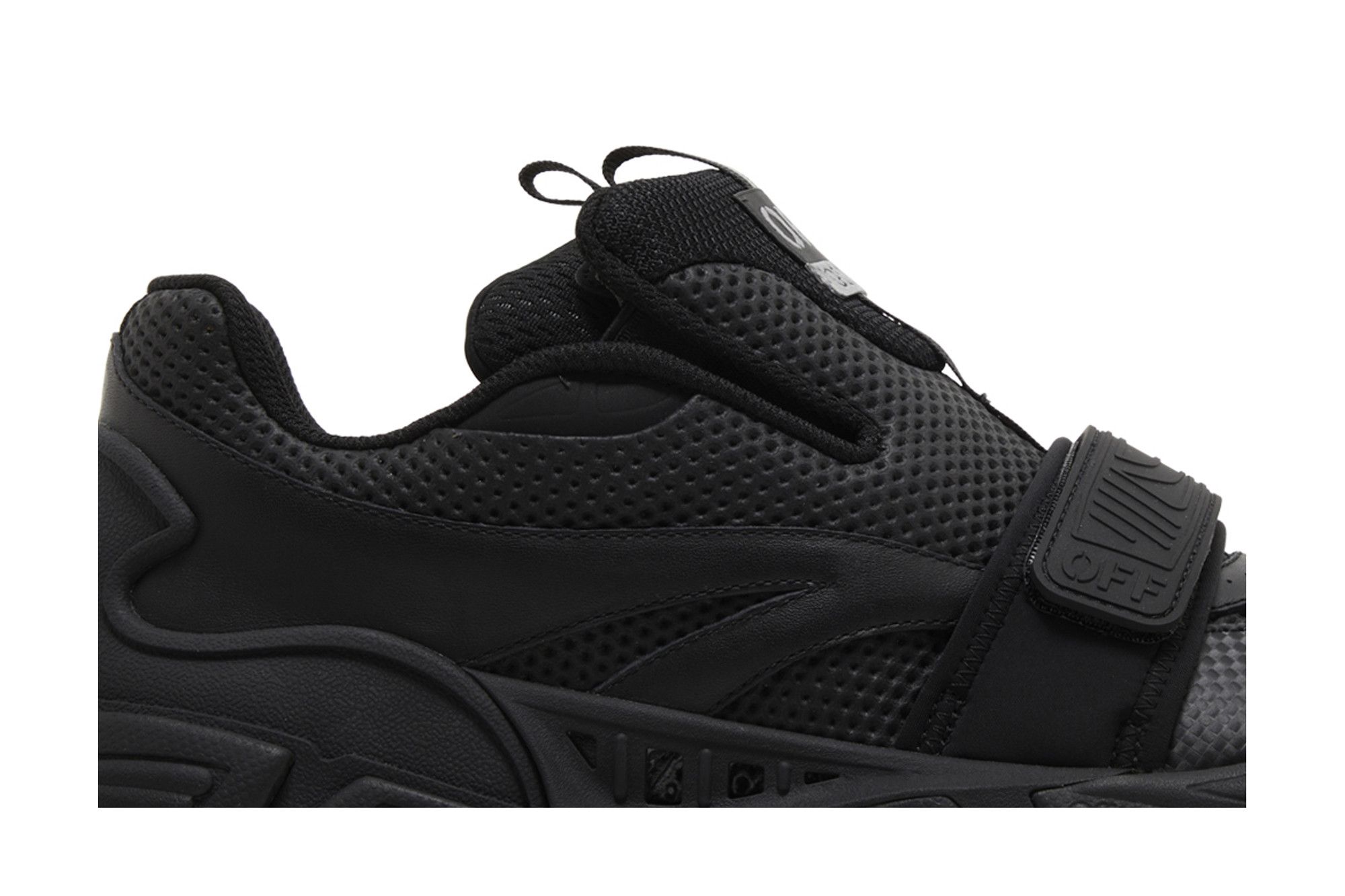 Buy Off-White Glove Slip On 'Black' - OMIA284F23FAB001 1010