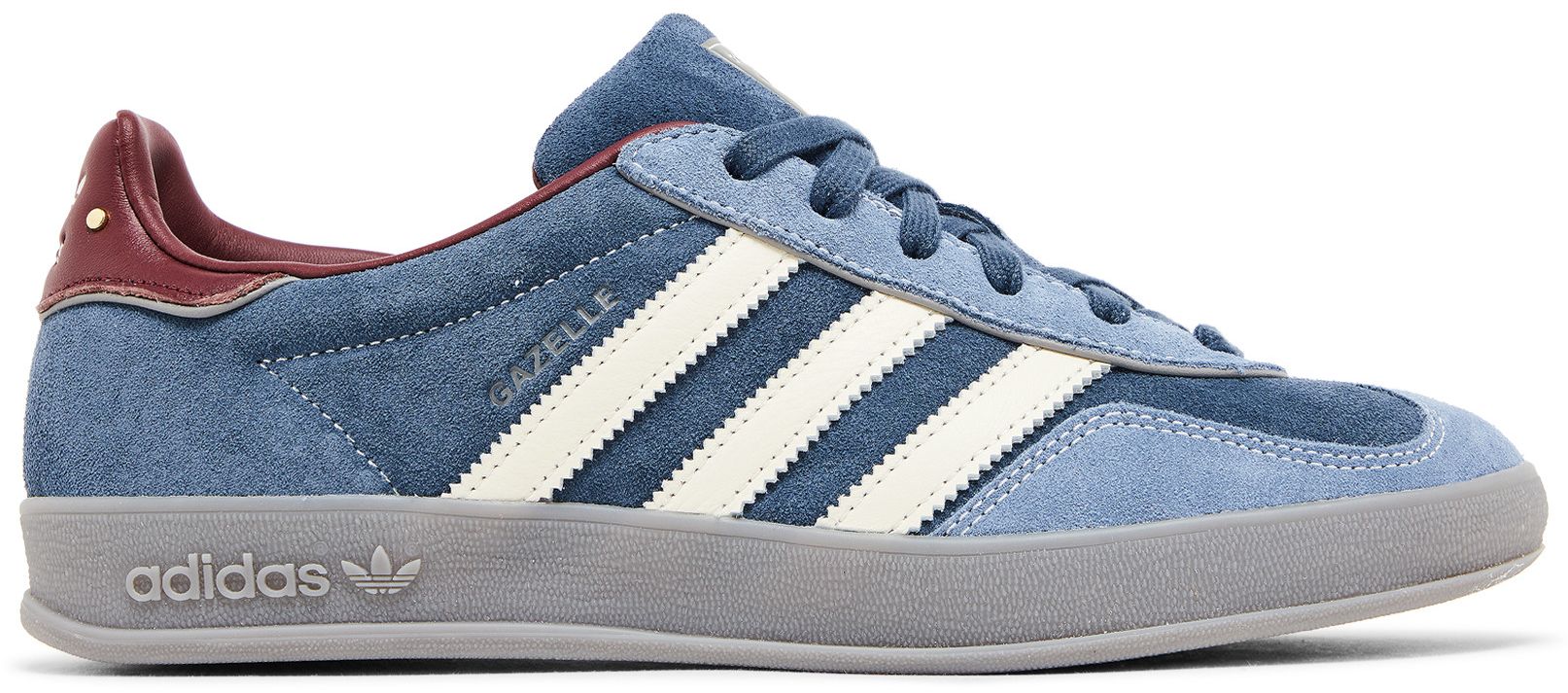 mens navy gazelle trainers