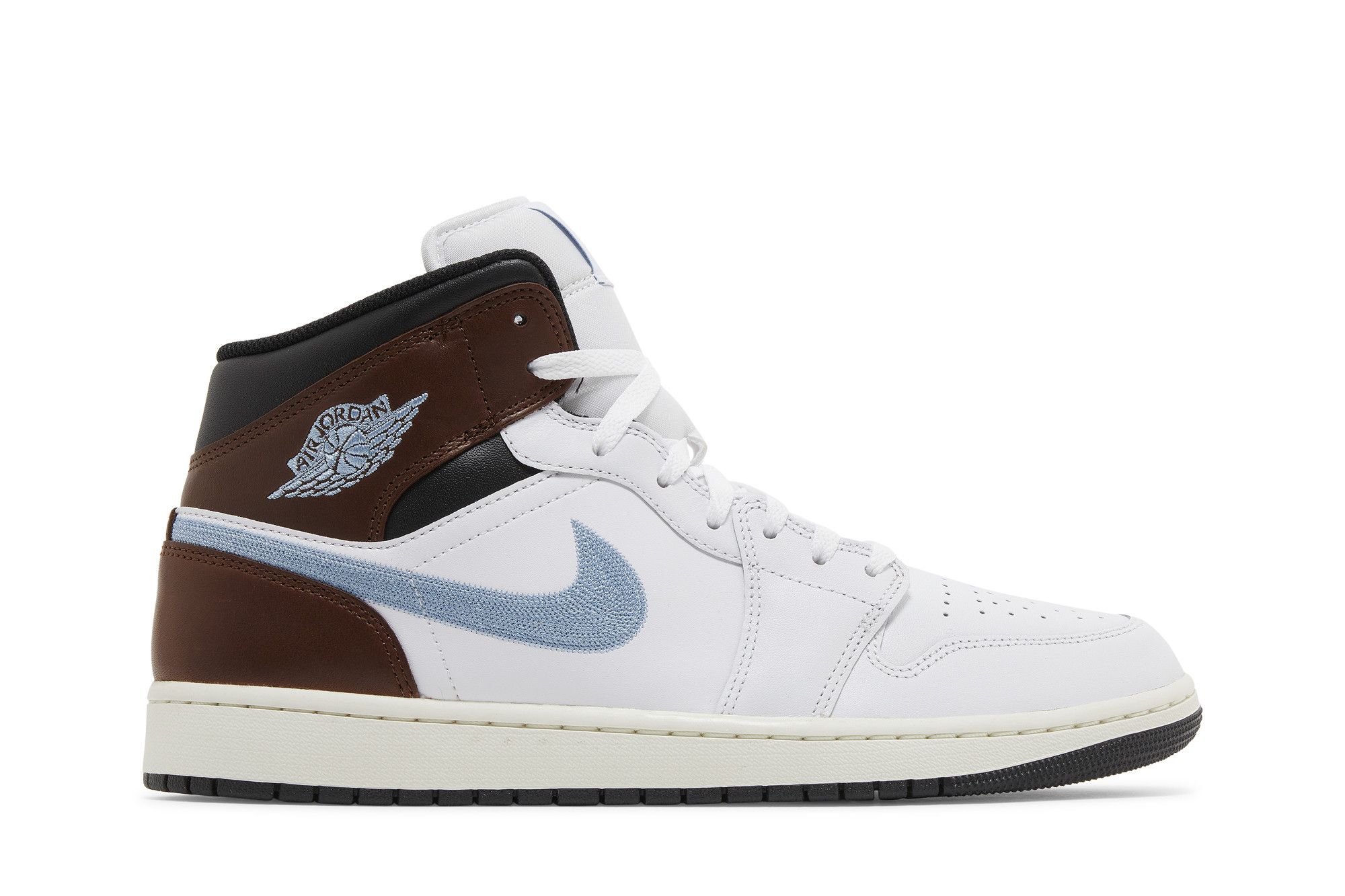 Buy Air Jordan 1 Retro Mid SE 'Brown Blue Grey' - FQ7831 142 | GOAT