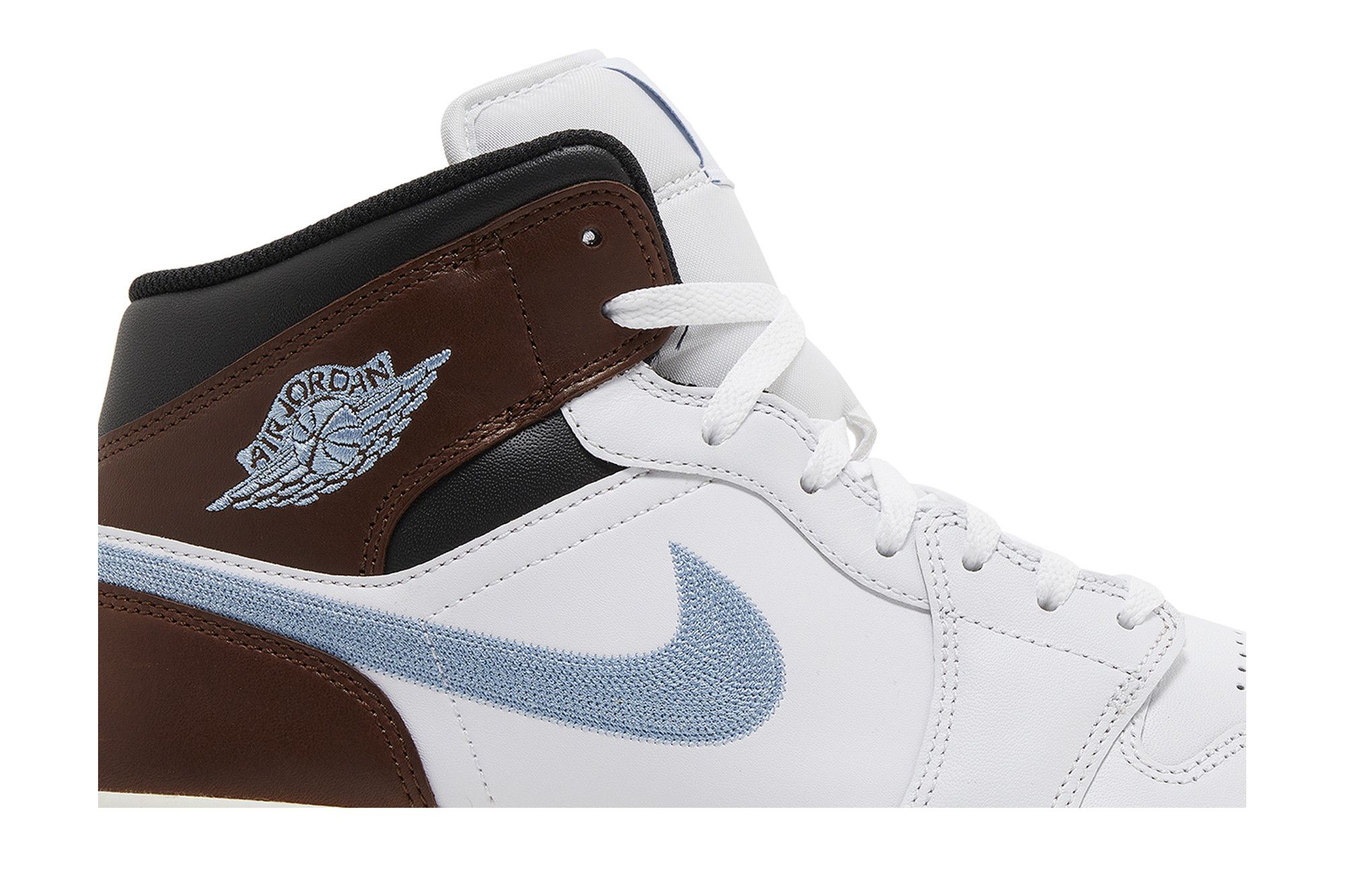 Buy Air Jordan 1 Retro Mid SE Brown Blue Grey FQ7831 142 GOAT CA