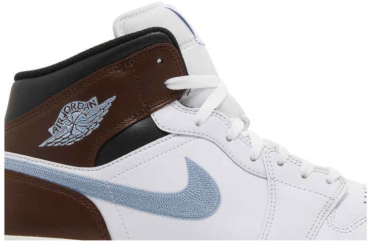 Air Jordan 1 Retro Mid SE Brown Blue Grey