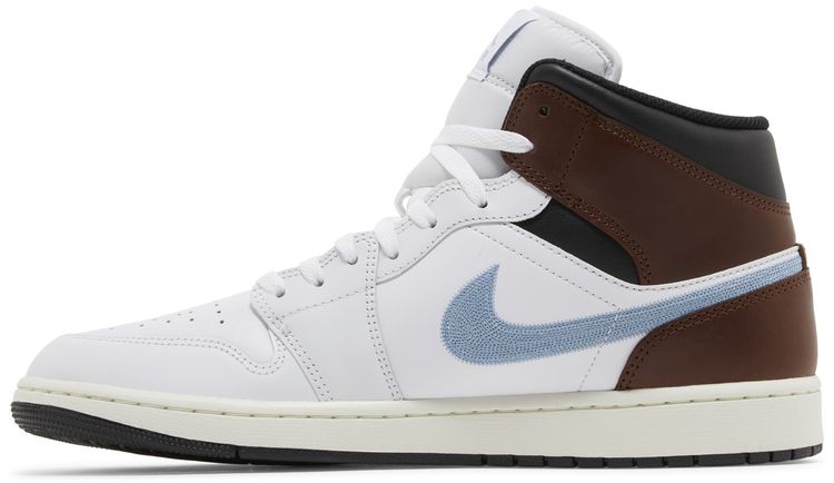 Air Jordan 1 Retro Mid SE Brown Blue Grey