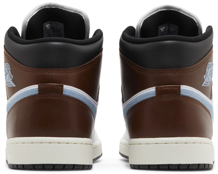 Air Jordan 1 Retro Mid SE Brown Blue Grey
