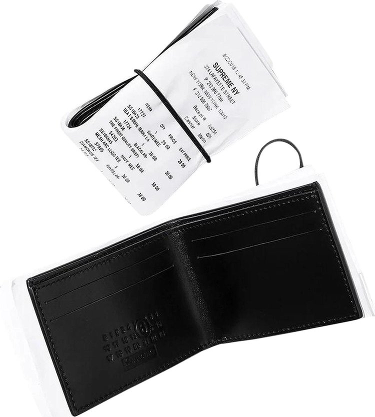 Supreme x MM6 Maison Margiela Receipt Wallet White