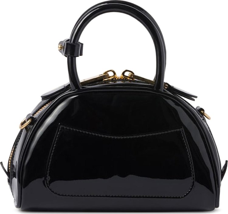 Miu Miu Vernice Miniborse Handbag Black