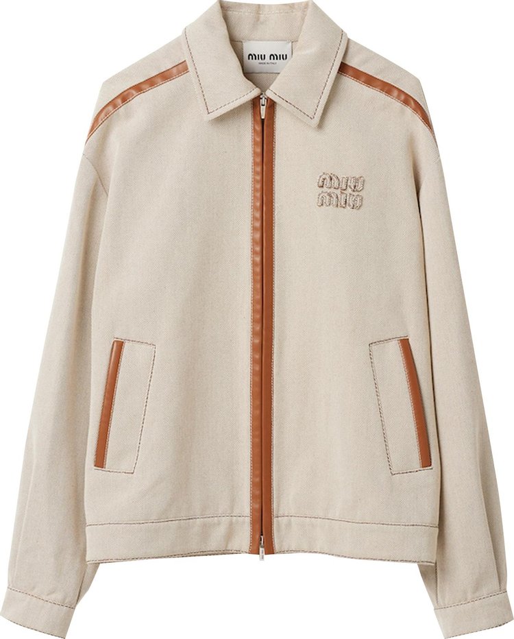 Miu Miu Jacket Tan