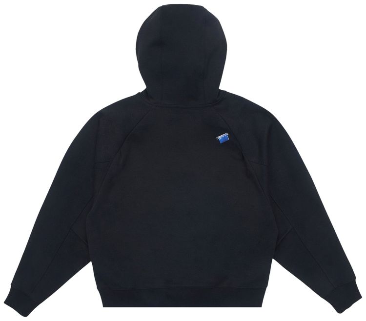 Ader Error Plain Hoodie Black