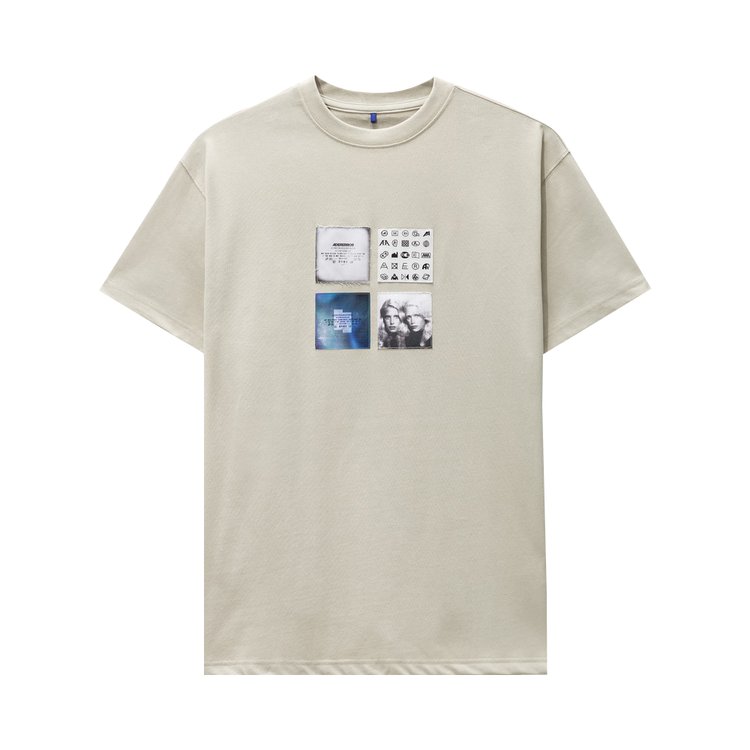 Ader Error Printed T-Shirt 'Ivory'