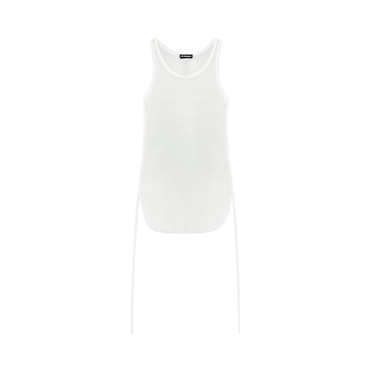 Ann Demeulemeester Mara Wrinkled Cropped Tank Top 'Clay'