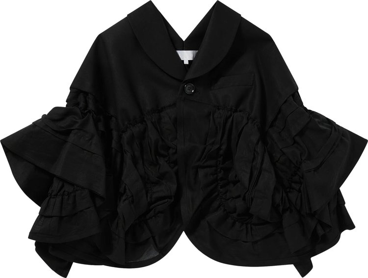 Tao Comme des Garçons Irregular Design Jacket 'Black'