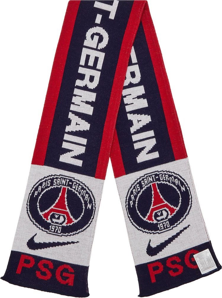 Paris Saint Germain Stadium Scarf RedNavy