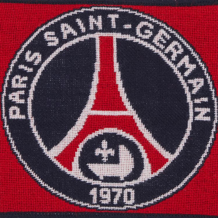 Vintage Paris Saint Germain Stadium Scarf RedNavy