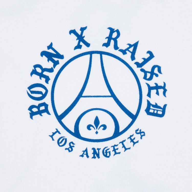 Paris Saint Germain x Born x Raised Off The Pitch Tee White