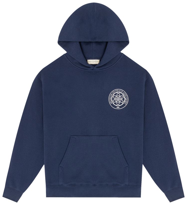 Museum of Peace  Quiet Wellness Center Hoodie Navy