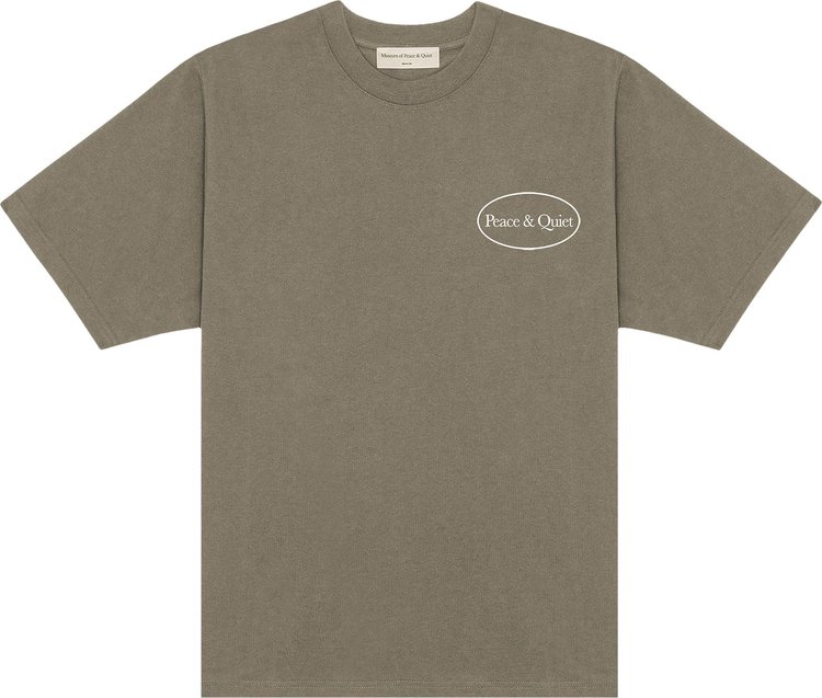 Museum of Peace & Quiet Museum Hours T-Shirt 'Clay'