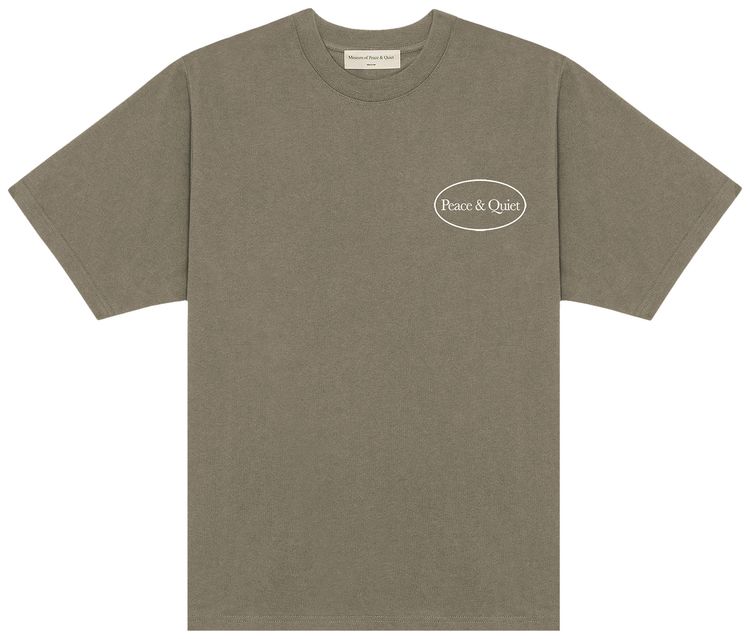 Museum of Peace  Quiet Museum Hours T Shirt Clay
