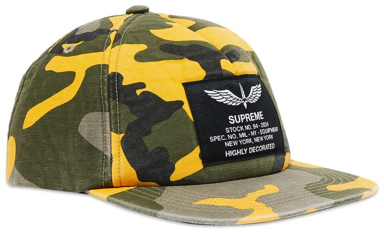 Supreme Surplus 5 Panel Yellow Camo