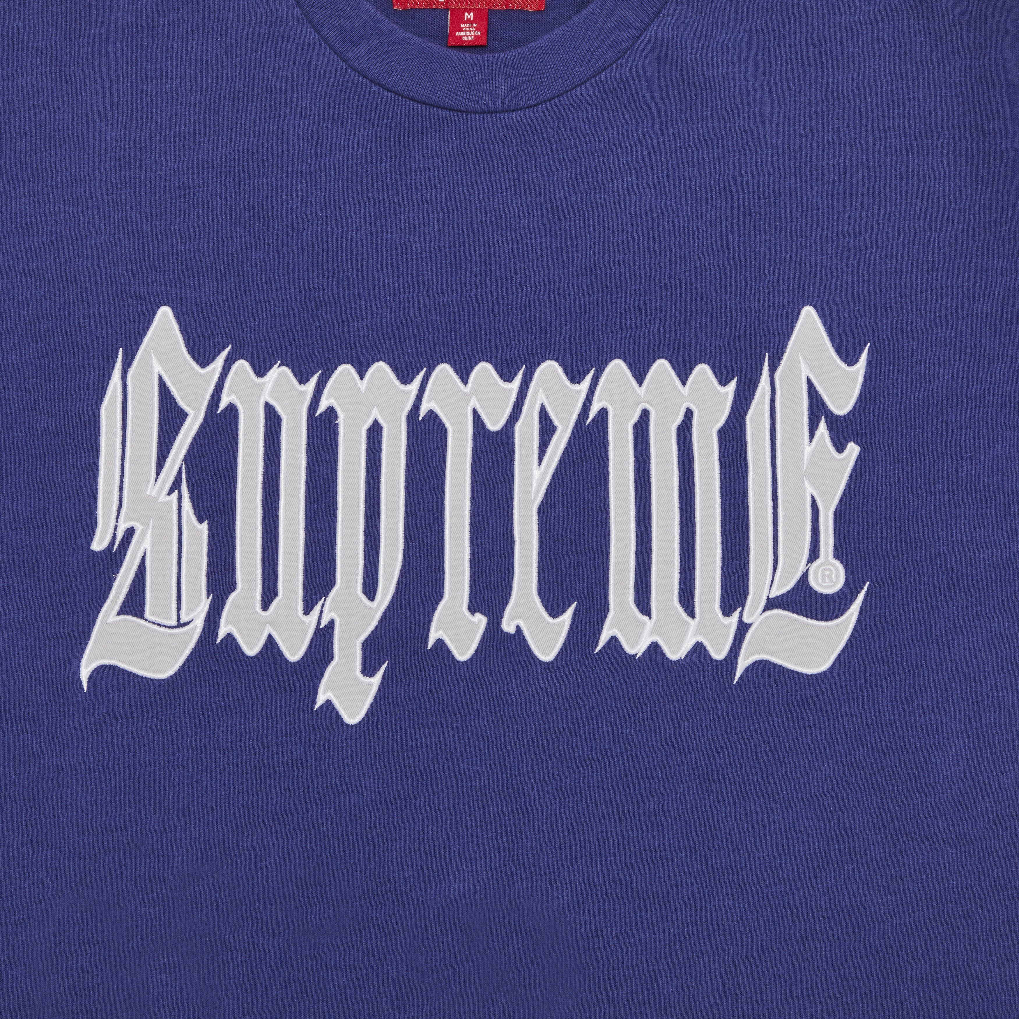 Supreme Old English L/S Top ネイビー Supreme Old English L/S Top Navy Supreme Old English L/S Top 