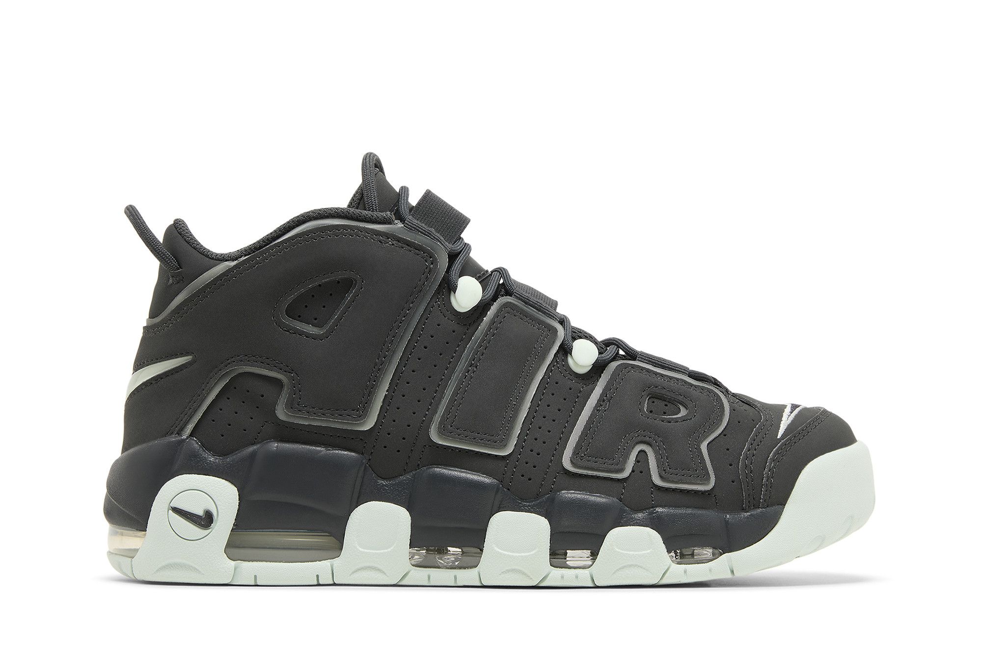 Black white and gray uptempos shop