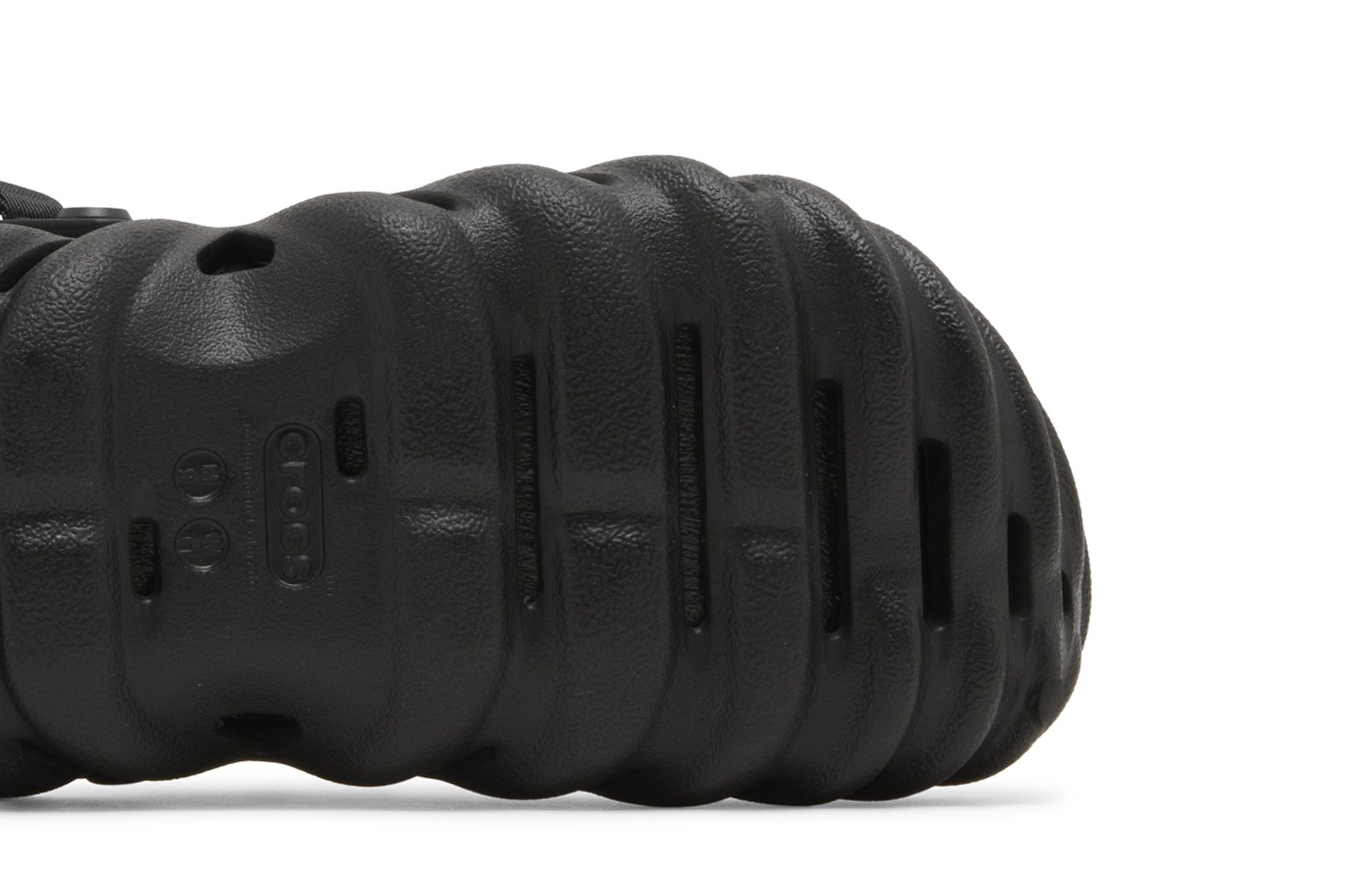 Buy Crocs Echo Clog 'Black' - 207937 001 | GOAT