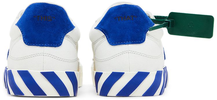 Off White Vulc Sneaker White Navy Blue