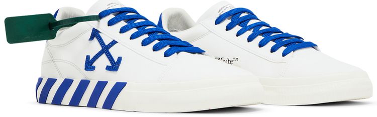 Off White Vulc Sneaker White Navy Blue