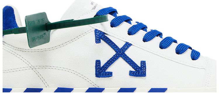 Off White Vulc Sneaker White Navy Blue